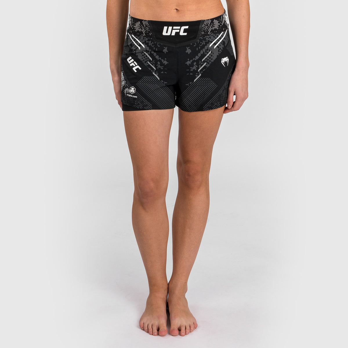 Short de Combat pour Femmes UFC Adrenaline by Venum Authentic Fight Night - Blanc - product-type_Shorts de MMA