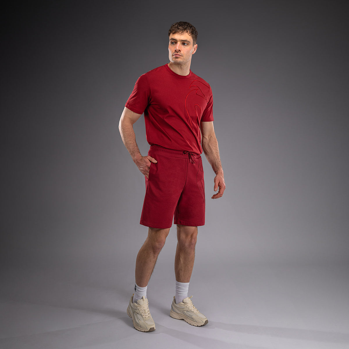 Short en Coton Venum Giant 3D - Rouge - product-type_Shorts en Coton