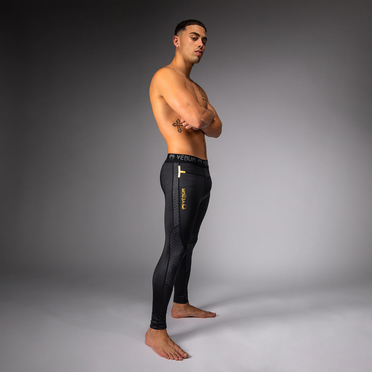 Spats Venum x Assassin's Creed Shadows - Noir/Or - product-type_Pantalons de Compression