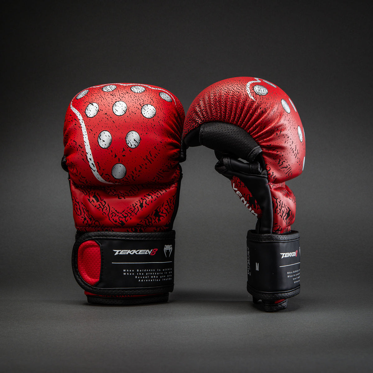 Gants de sparring MMA Kazuya Venum x TEKKEN 8 - Rouge/Noir - product-type_Gants de Sparring