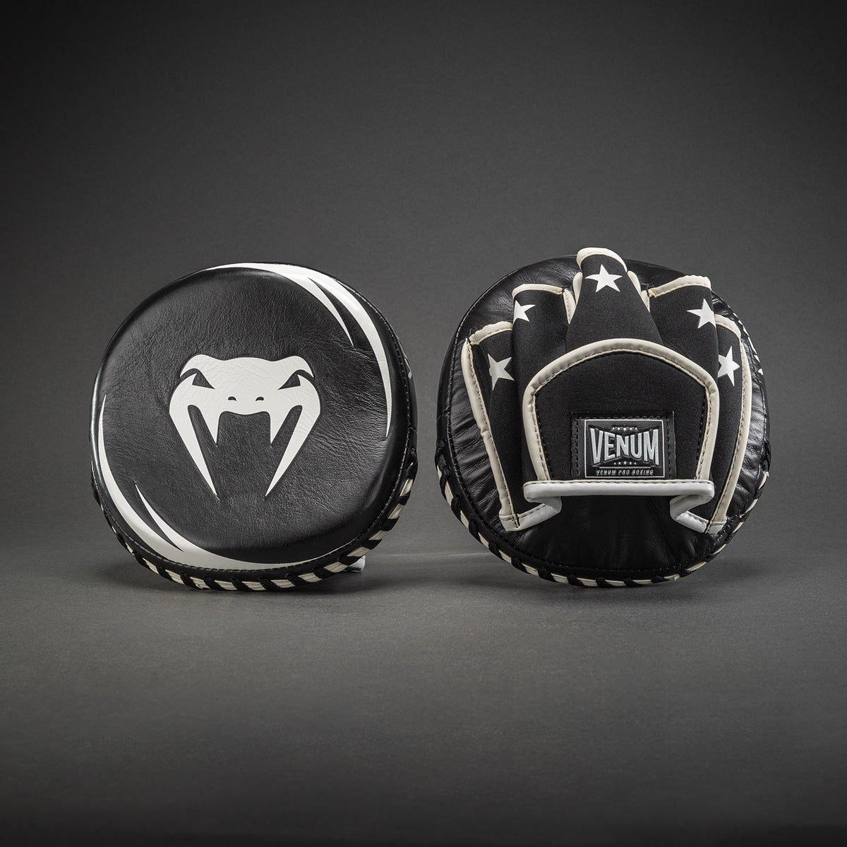 Mini Pattes d’Ours Venum Elite (Paire) – Noir/Blanc - product-type_Patte d'ours