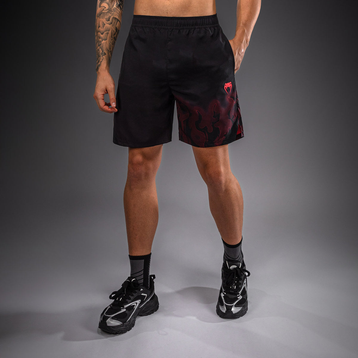 Short d’Entraînement Venum Spectre – Noir/Rouge - product-type_Shorts de training