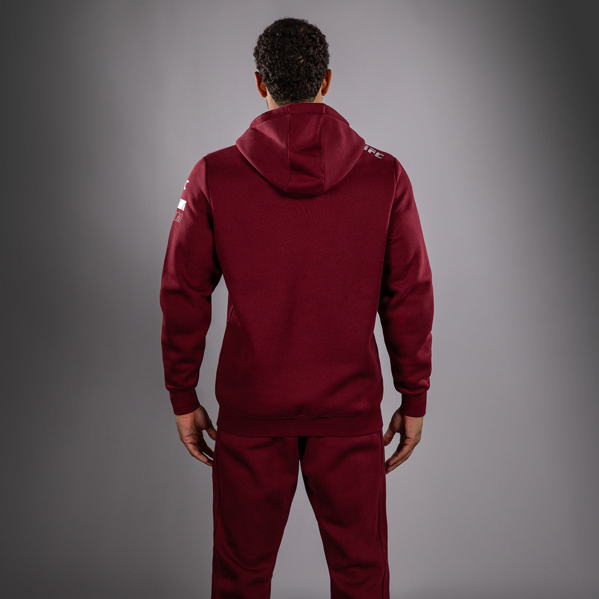 Sweat à capuche Homme UFC Zenith by Venum Authentic Fight Week - Bordeaux - product-type_Sweatshirts
