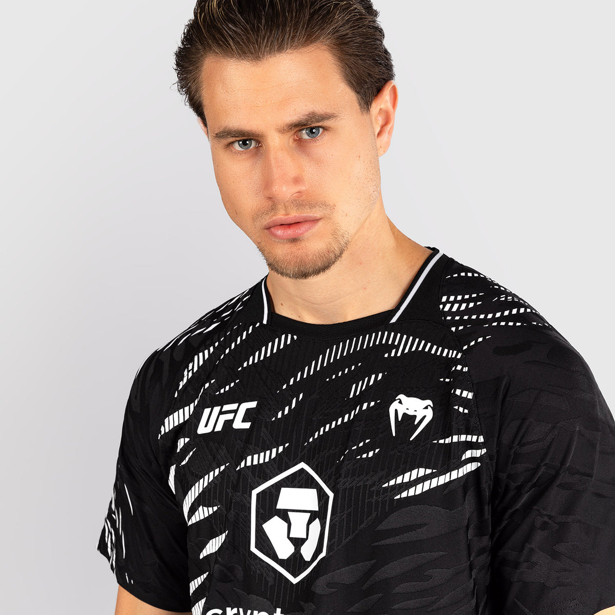 T-shirt Dry-Tech UFC Fusion by Venum Personnalisé Authentic Fight Night - Noir - product-type_T-Shirts Dry Tech