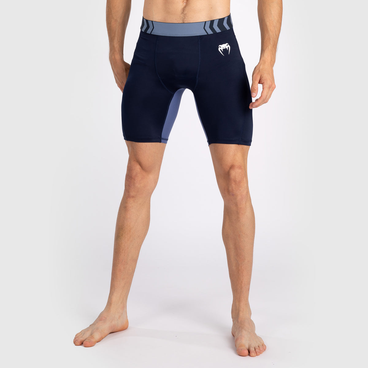 Short de compression pour Hommes Venum Tempest - Bleu Marine/Bleu - product-type_Shorts de compression