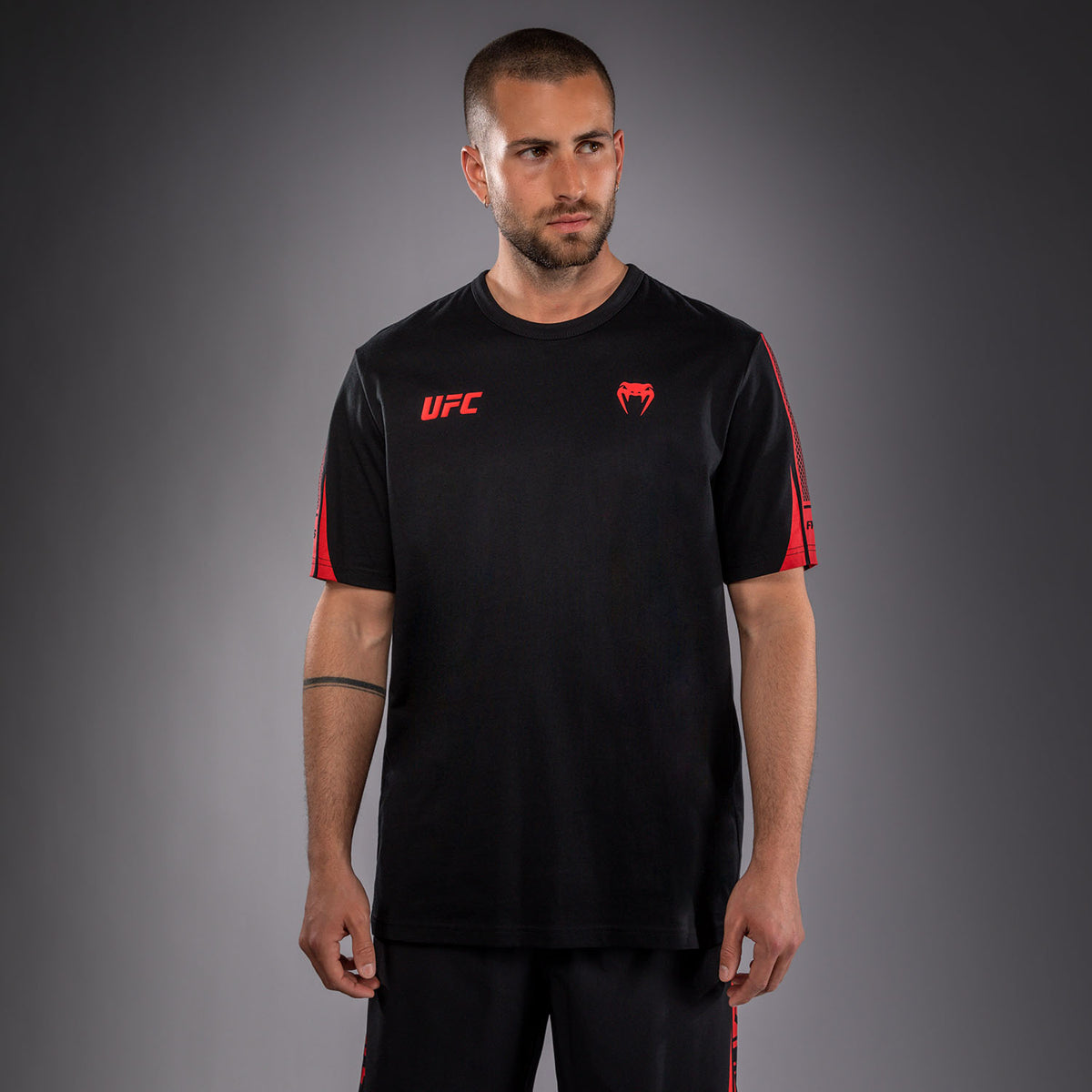 T-shirt à Manches Courtes pour Homme Venum UFC Unity by Venum Authentic Fight Week - Noir - product-type_T-Shirts