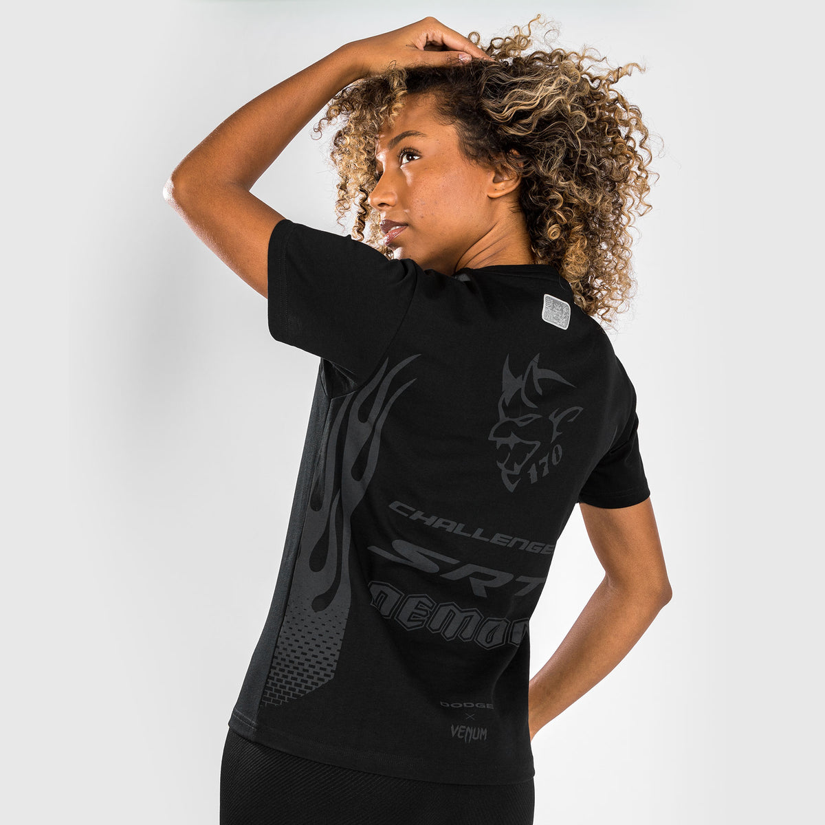 T-Shirt Femme Venum x Dodge Demon 170 - Noir - product-type_T-Shirts