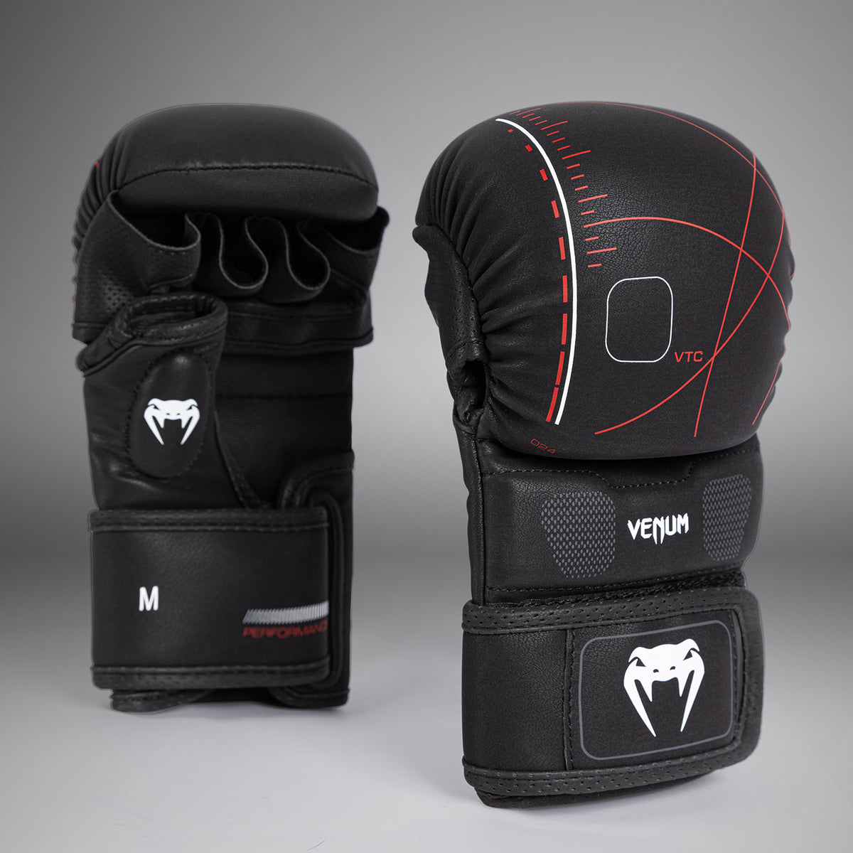 Gants de sparring Venum Tactical XT - Noir/Rouge feu - product-type_Gants de Sparring