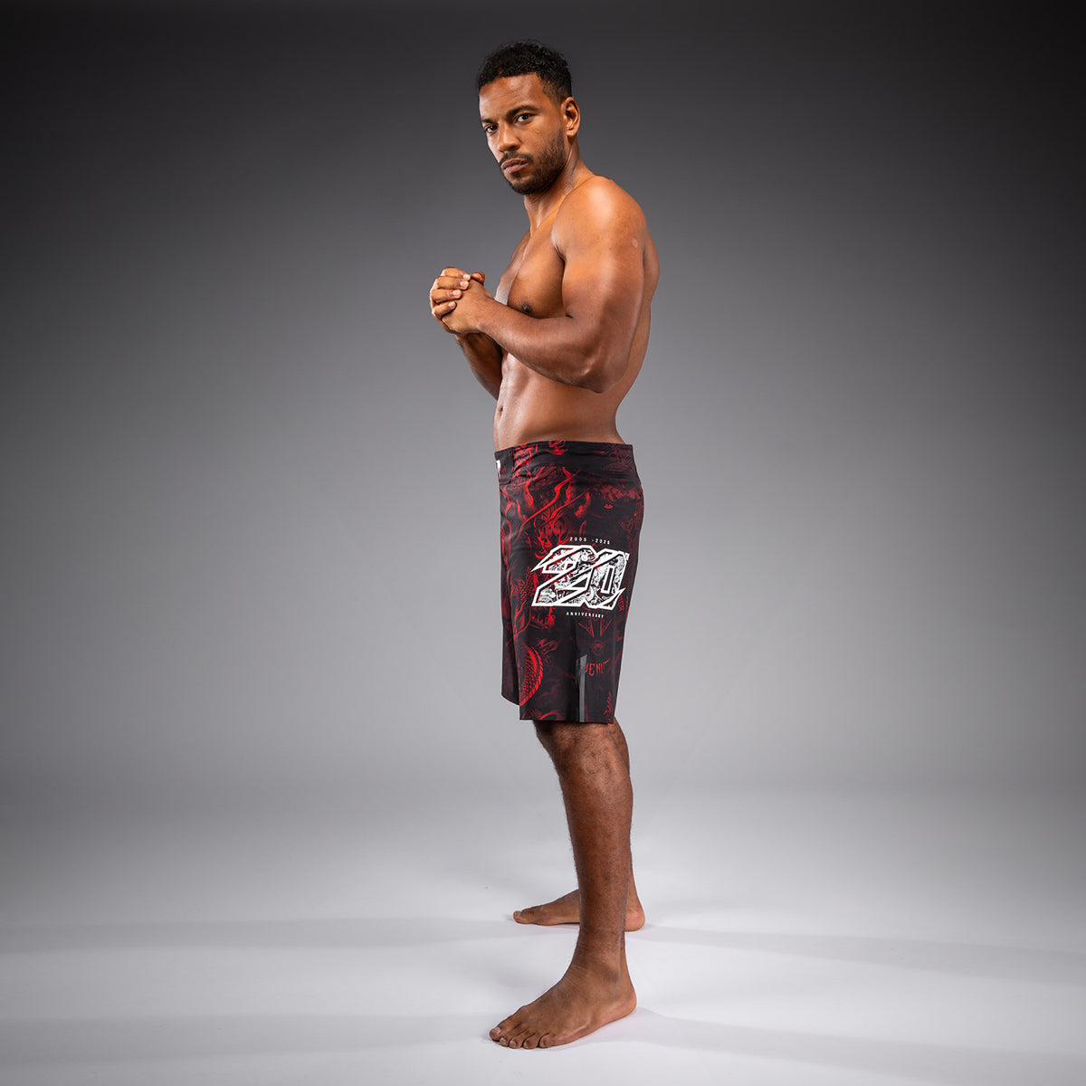 Short de Combat Venum 20th Anniversary - Noir/Rouge - product-type_Shorts de MMA