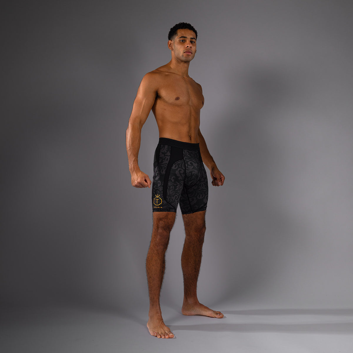 Short de Compression Venum x Topuria Unmatched Edition - Noir/Or - product-type_Shorts de compression