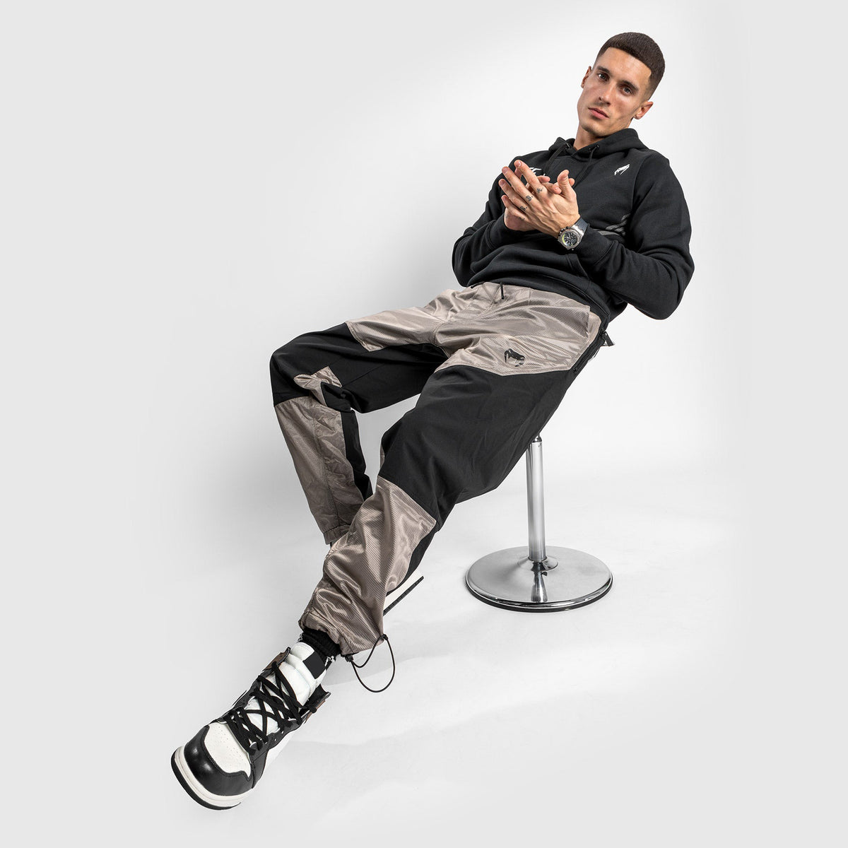 Pantalon de jogging Venum Laser XT - Oversize - Noir/Sable - product-type_Pantalons de jogging