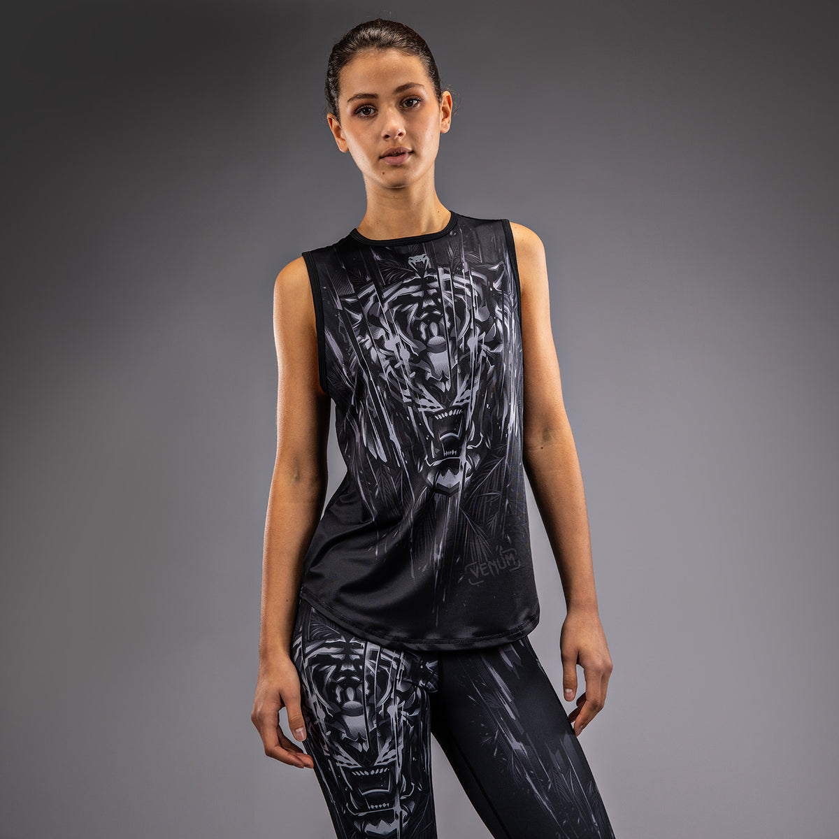 Débardeur Venum Tiger pour Femmes - Noir/Argent - product-type_Débardeurs