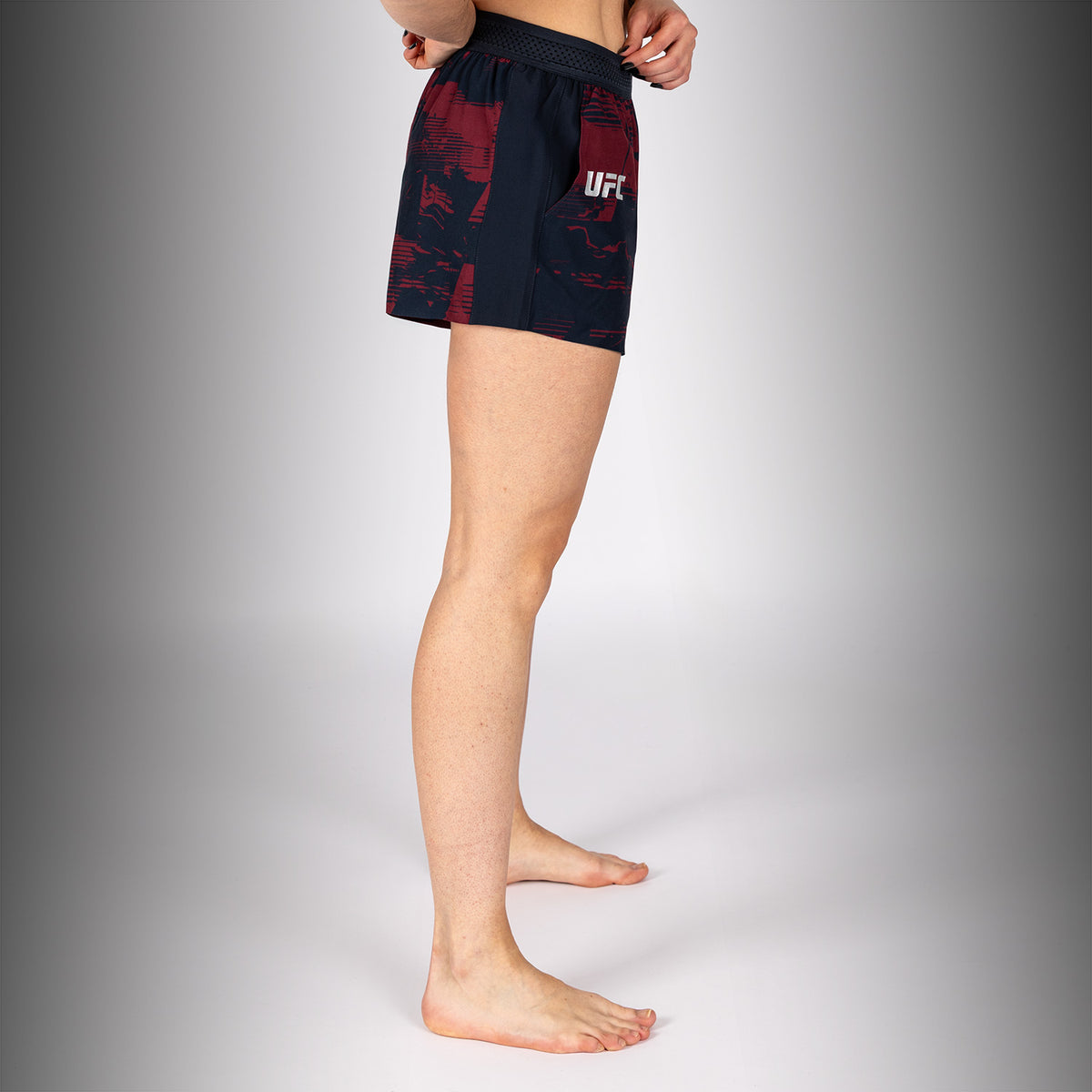 Short Performance Femme UFC Zenith by Venum Authentic Fight Week - Bleu marine/Bordeaux/Argent - product-type_Shorts de training