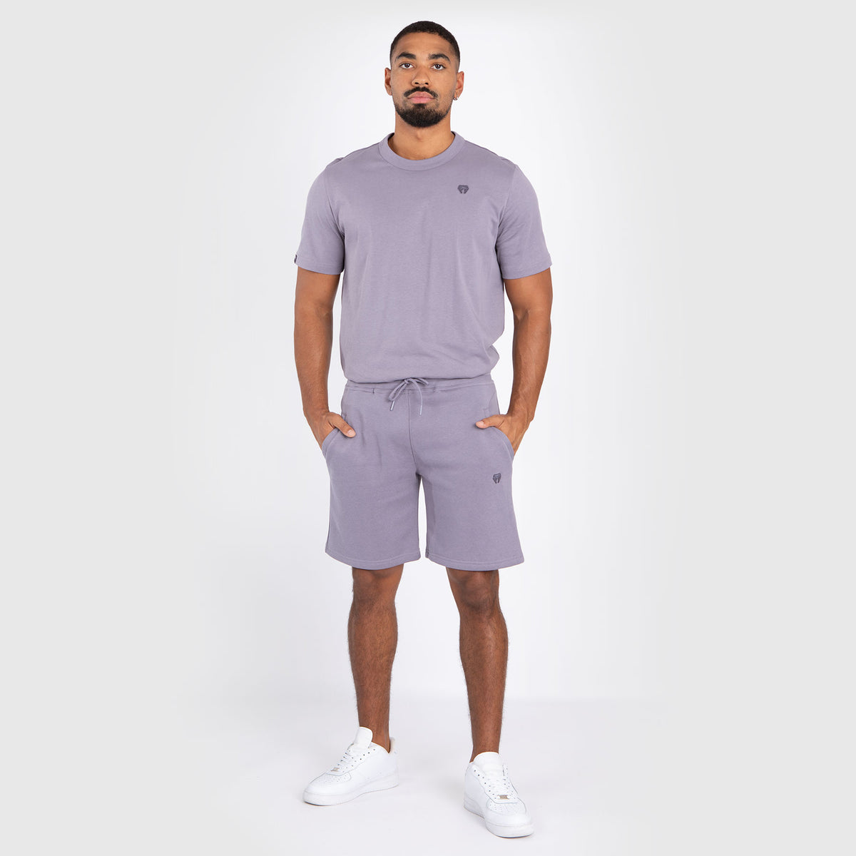 Short en coton Venum Silent Power - Gris lavande - product-type_Shorts en Coton