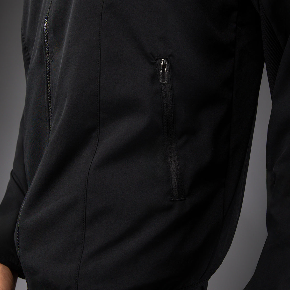 Veste de Survêtement Venum x Mike Tyson Tiger - Noir Profond/Rouge Intense - product-type_Vestes