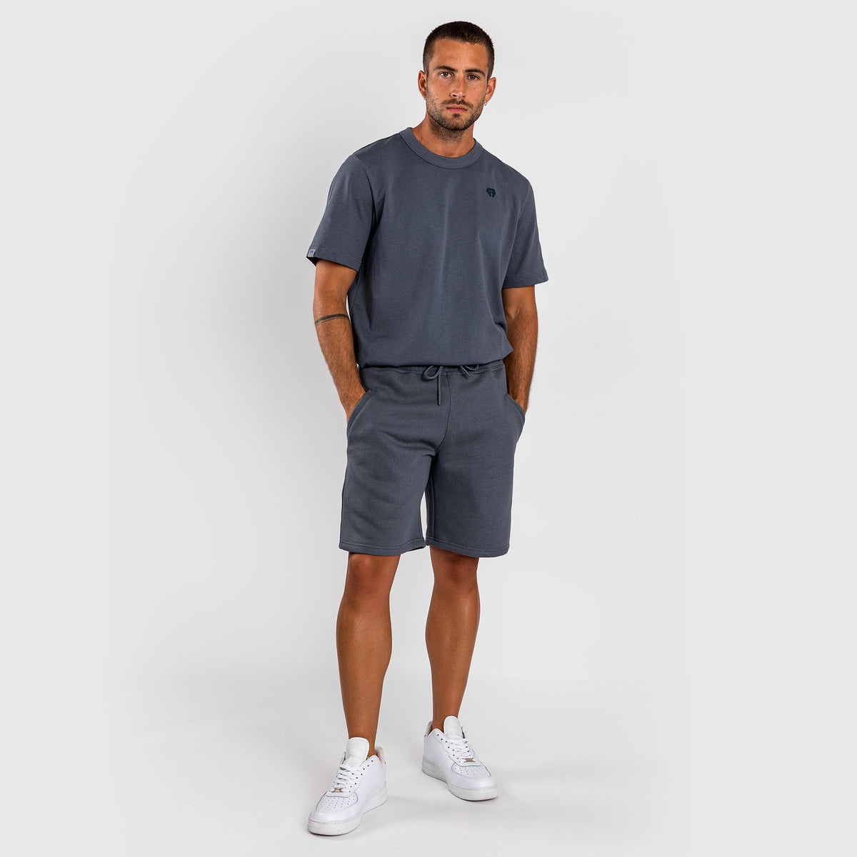 Short en coton Venum Silent Power - Bleu marine - product-type_Shorts en Coton