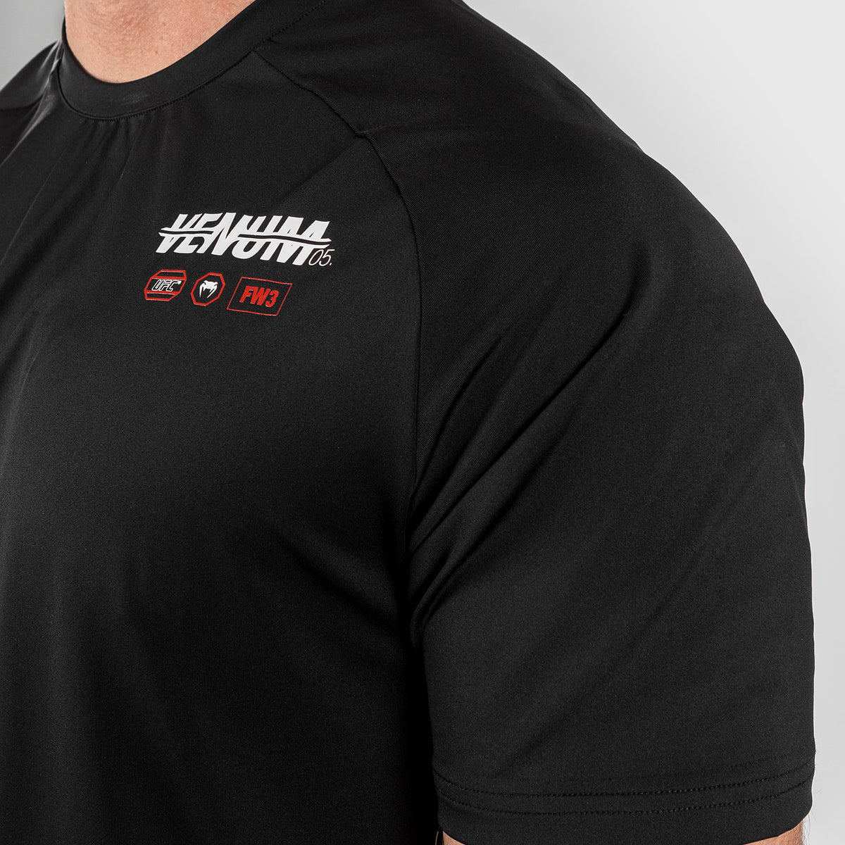 T-shirt Dry-tech pour Hommes UFC Adrenaline by Venum Fight Week - Noir - product-type_T-Shirts Dry Tech