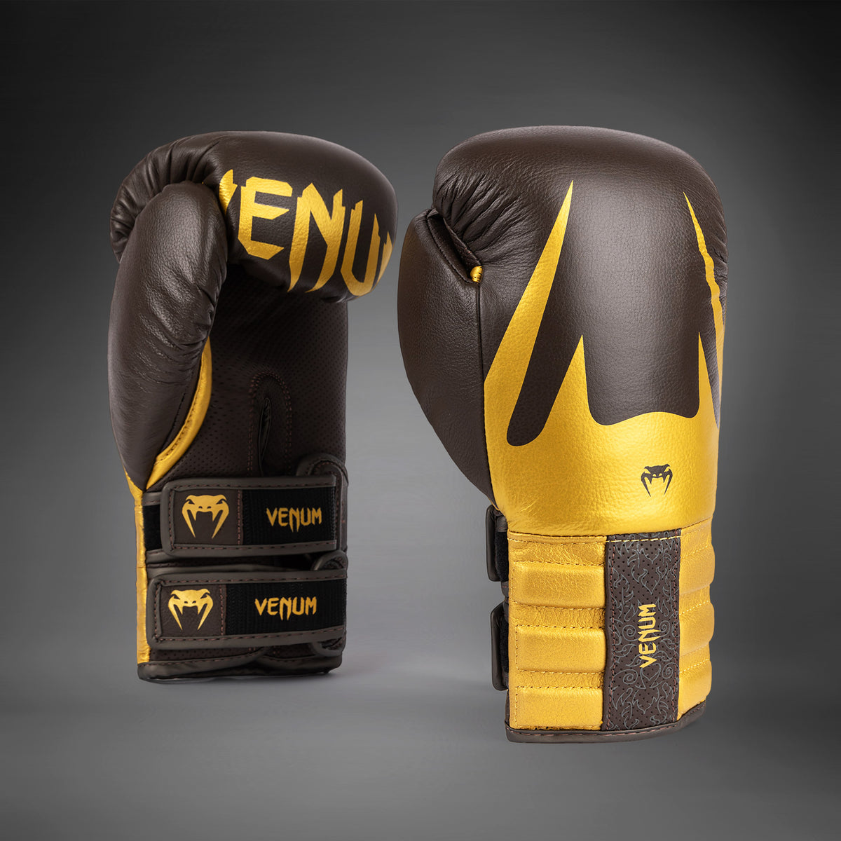 Gants de Boxe Venum Reverso - Chocolat/Or - product-type_Gants de boxe