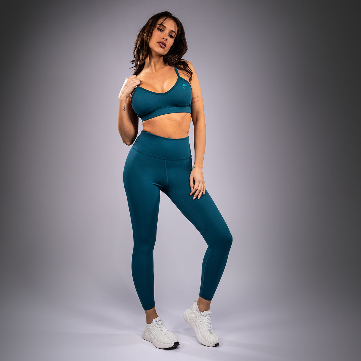 Brassière de sport pour Femmes Venum x Demi - Bleu azur - product-type_Brassières de sport