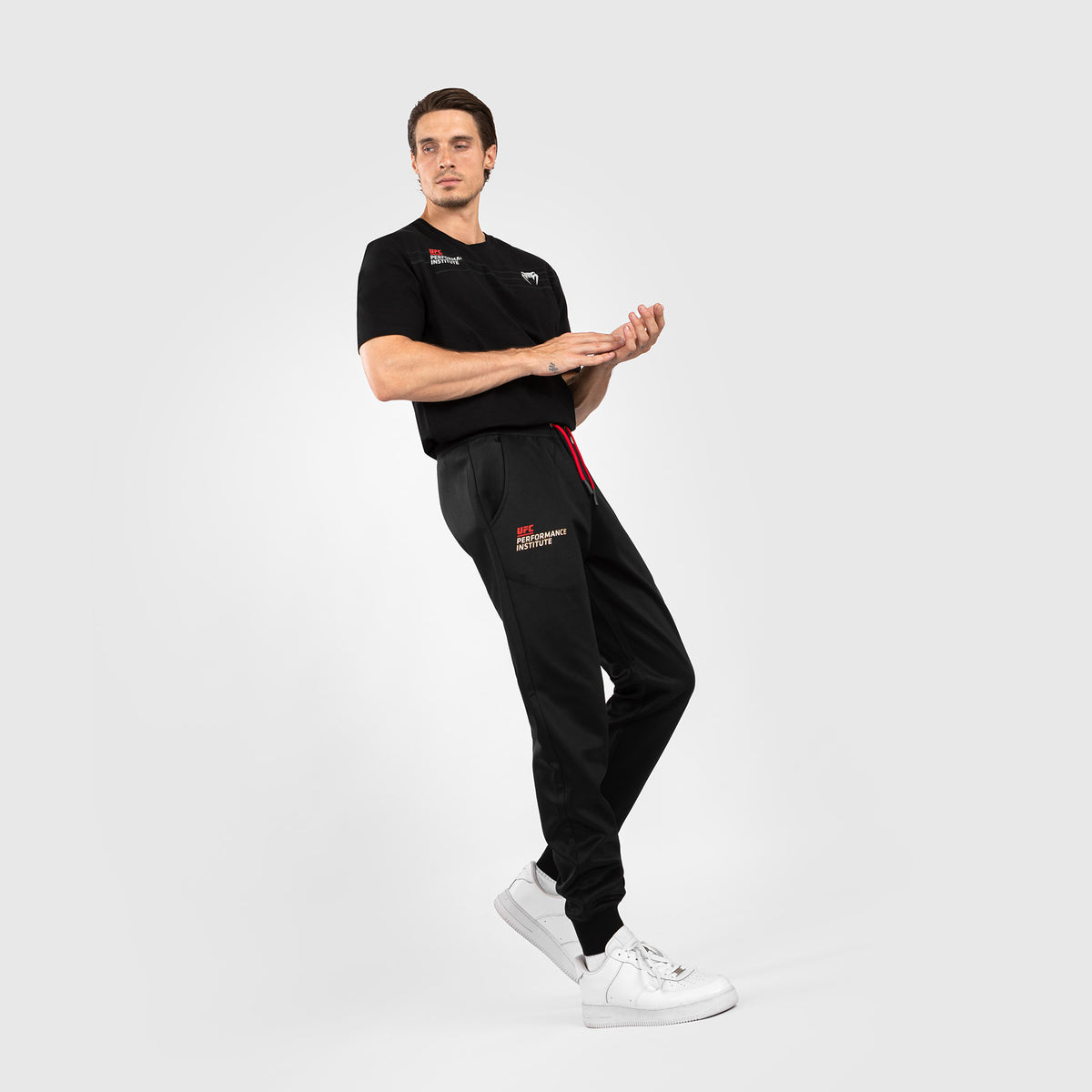 Pantalon de jogging UFC Venum Performance Institute 2.0 - Noir/Rouge - product-type_Pantalons de jogging