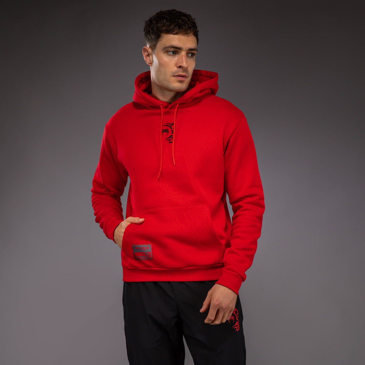 Sweat à capuche Venum x Mike Tyson Tiger - Rouge Intense/Noir Profond - product-type_Sweatshirts