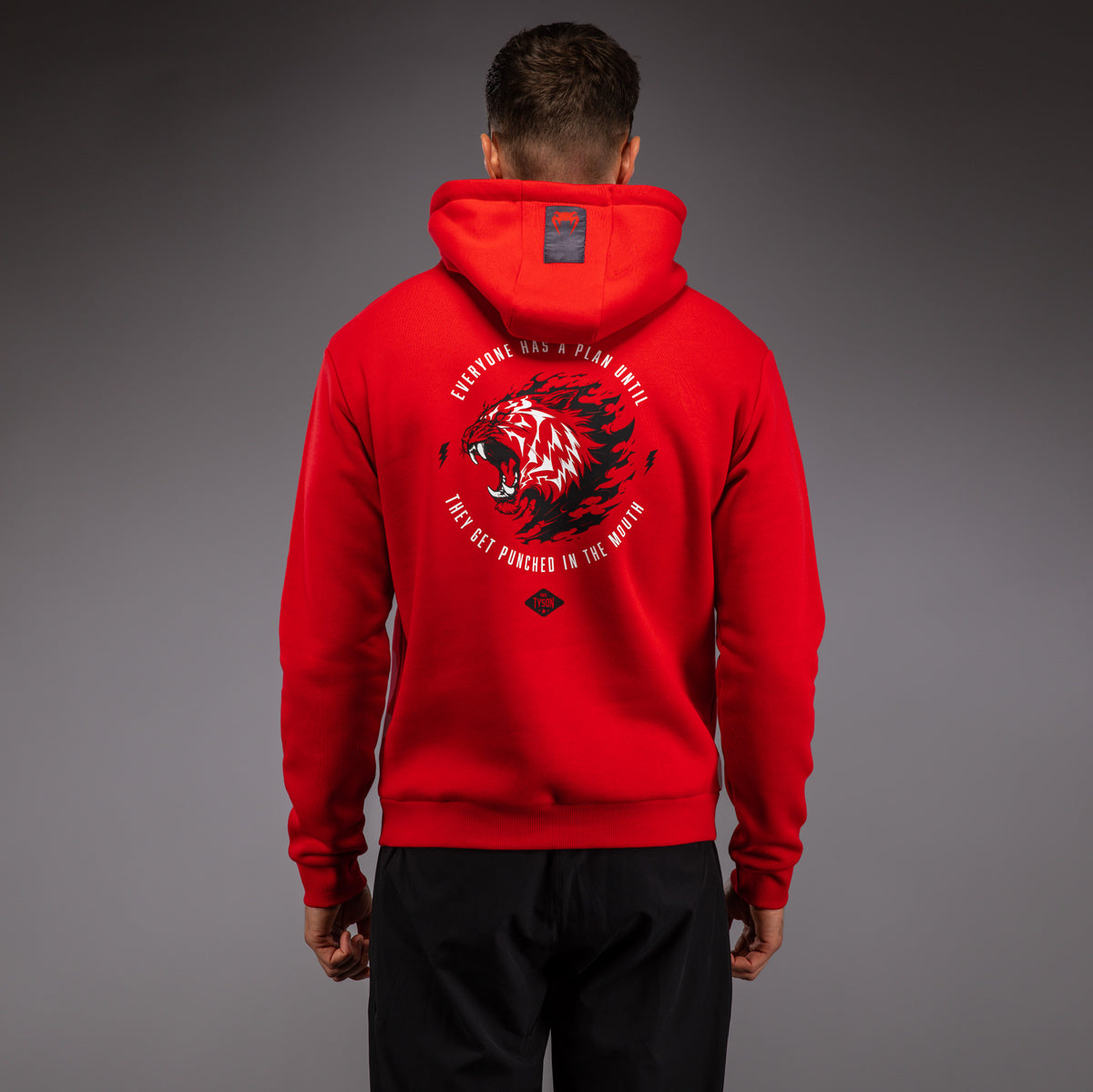 Sweat à capuche Venum x Mike Tyson Tiger - Rouge Intense/Noir Profond - product-type_Sweatshirts