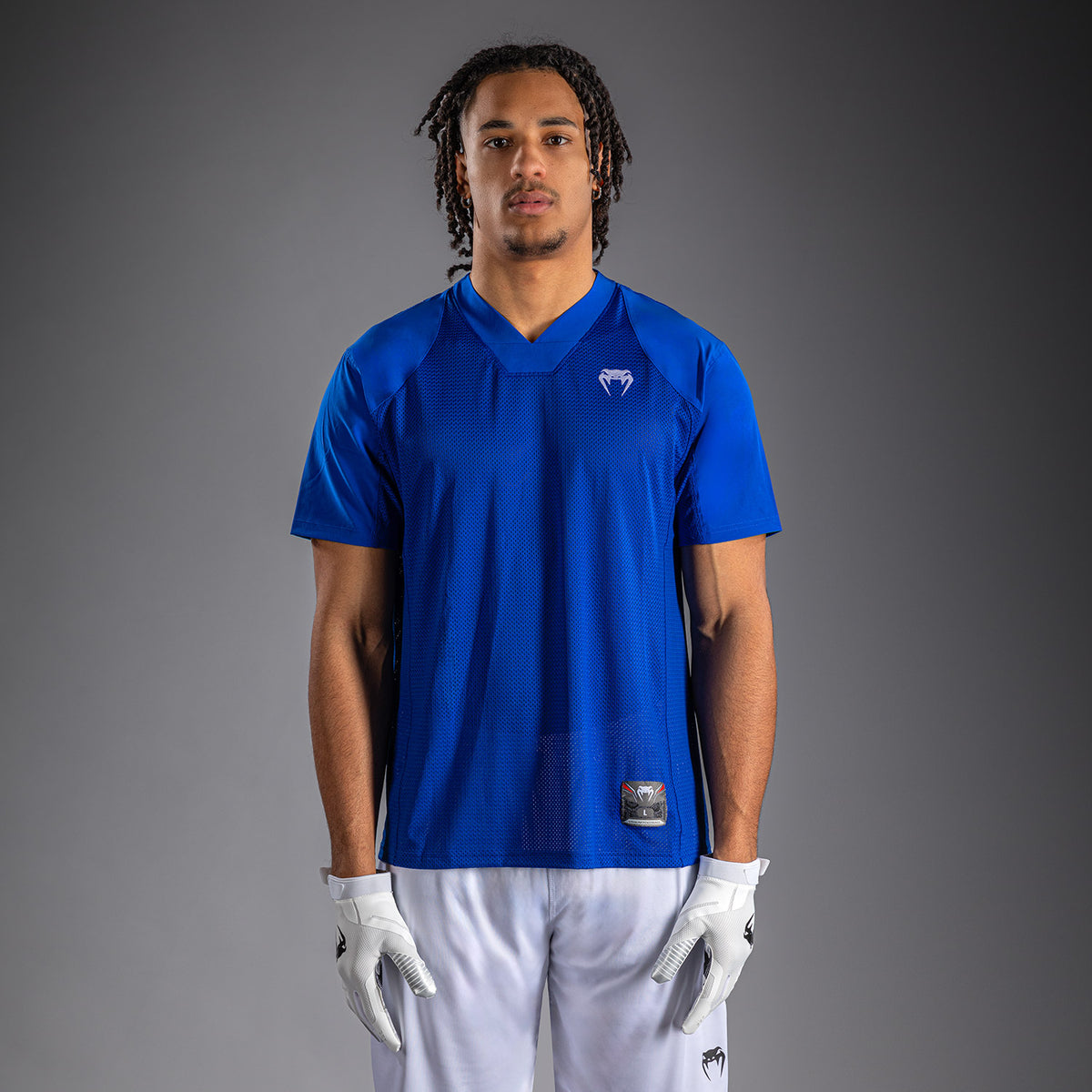 Maillot à manches Courtes Venum Elite Football - Bleu Royal - product-type_T-Shirts Dry Tech