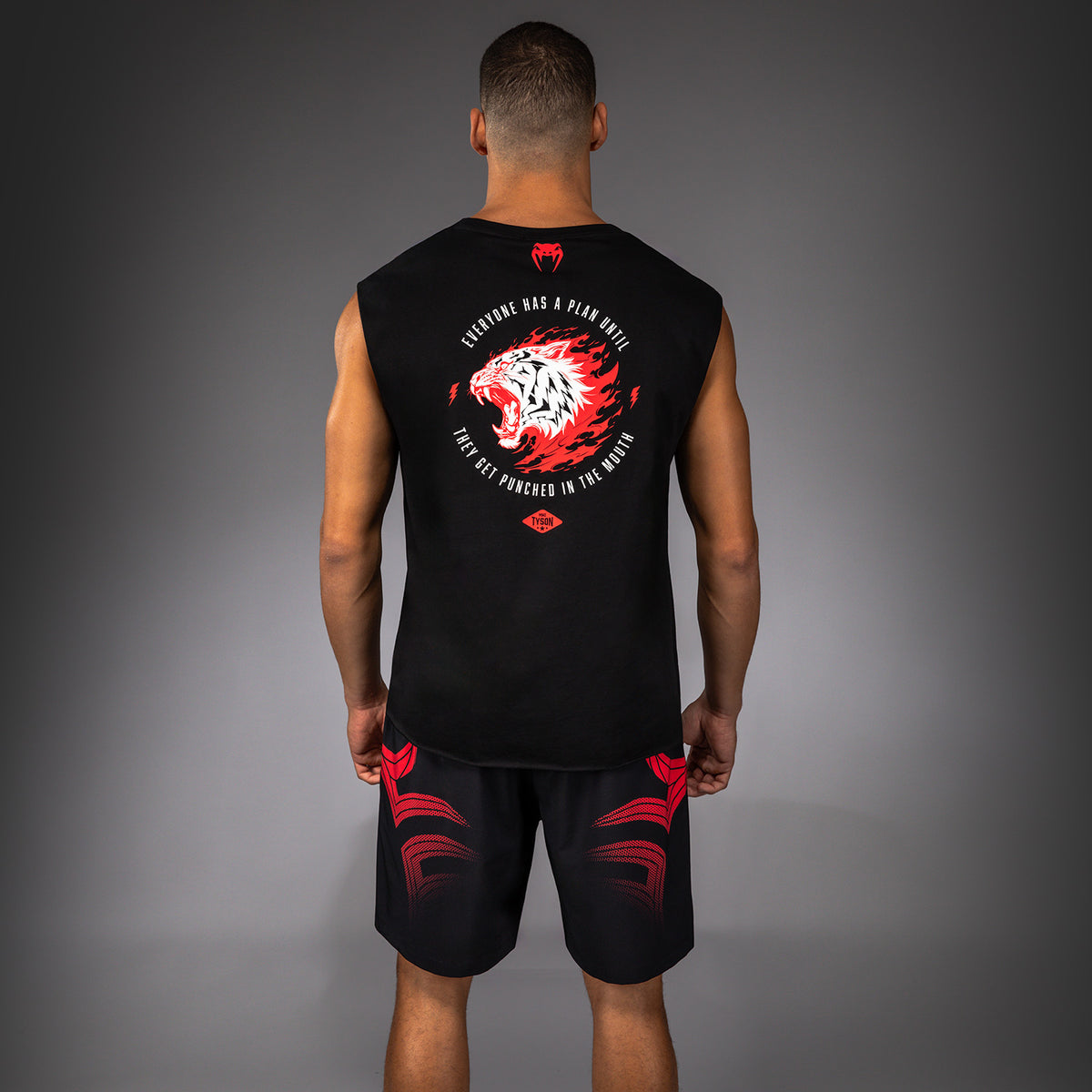 T-shirt sans manches Venum x Mike Tyson Tiger - Noir Profond - product-type_T-Shirts