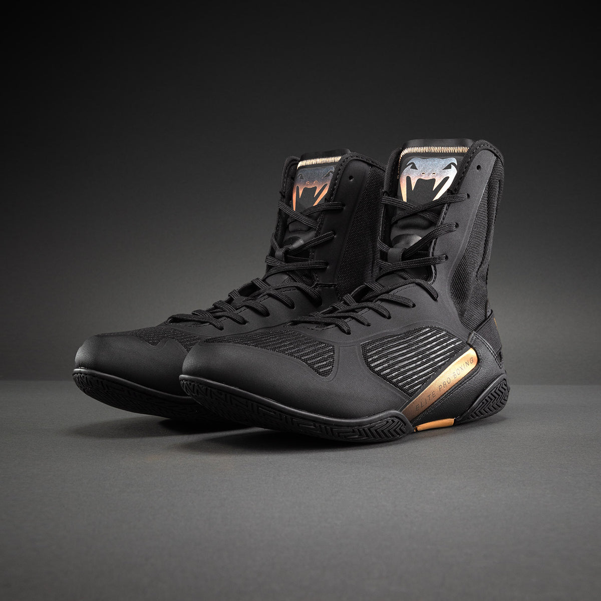 Chaussures de Boxe Venum Elite Neo – Noir/Or - product-type_Chaussures de boxe