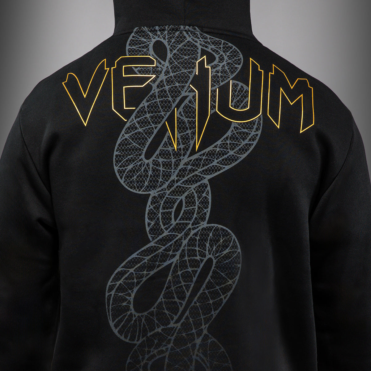 Sweat à Capuche Venum Serpenti – Noir/Argent/Or - product-type_Sweatshirts