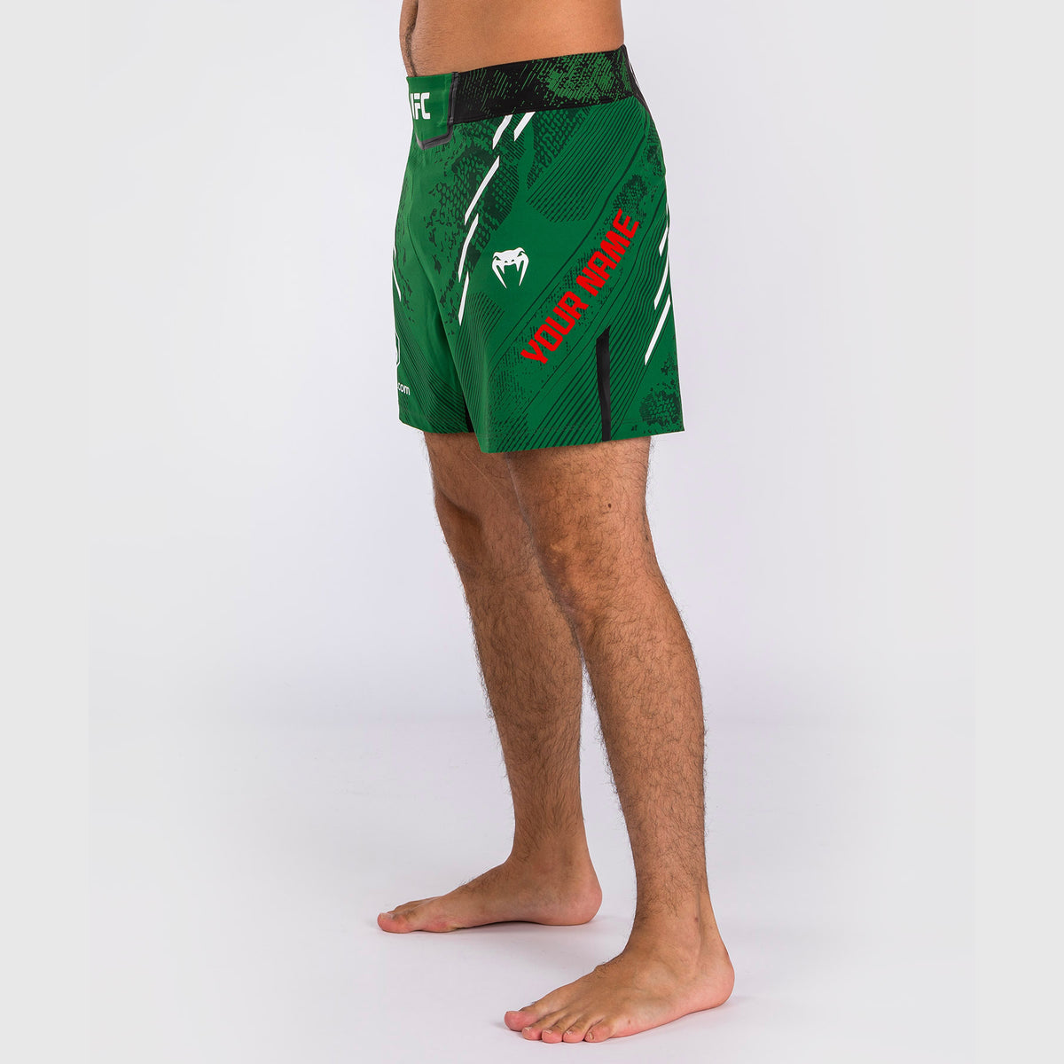 Short de combat personnalisé Coupe courte pour Hommes UFC Adrenaline by Venum Authentic Fight Night – Vert - product-type_Shorts de MMA