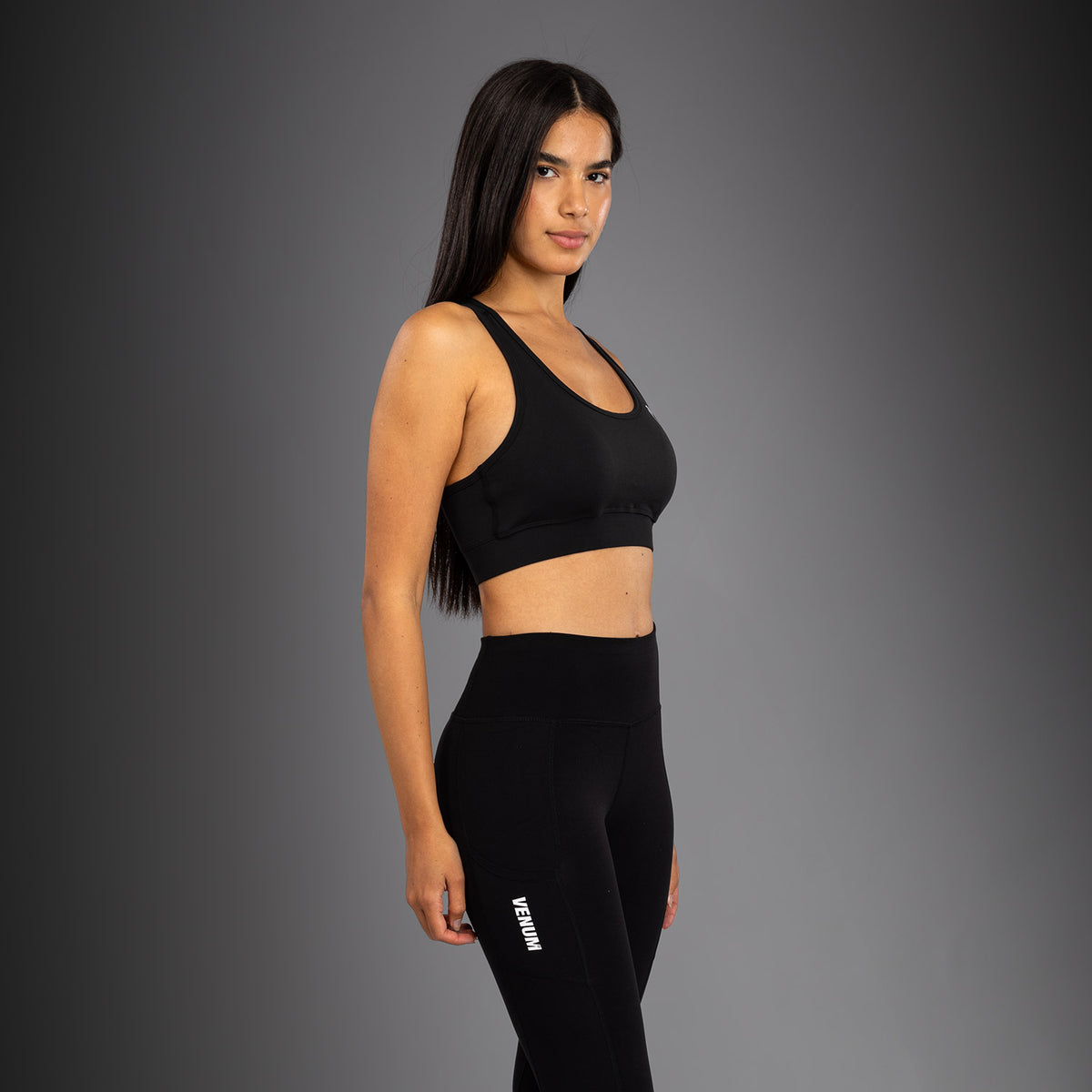 Brassière de Sport Venum Essential Medium Impact - Noir - product-type_Brassières de sport
