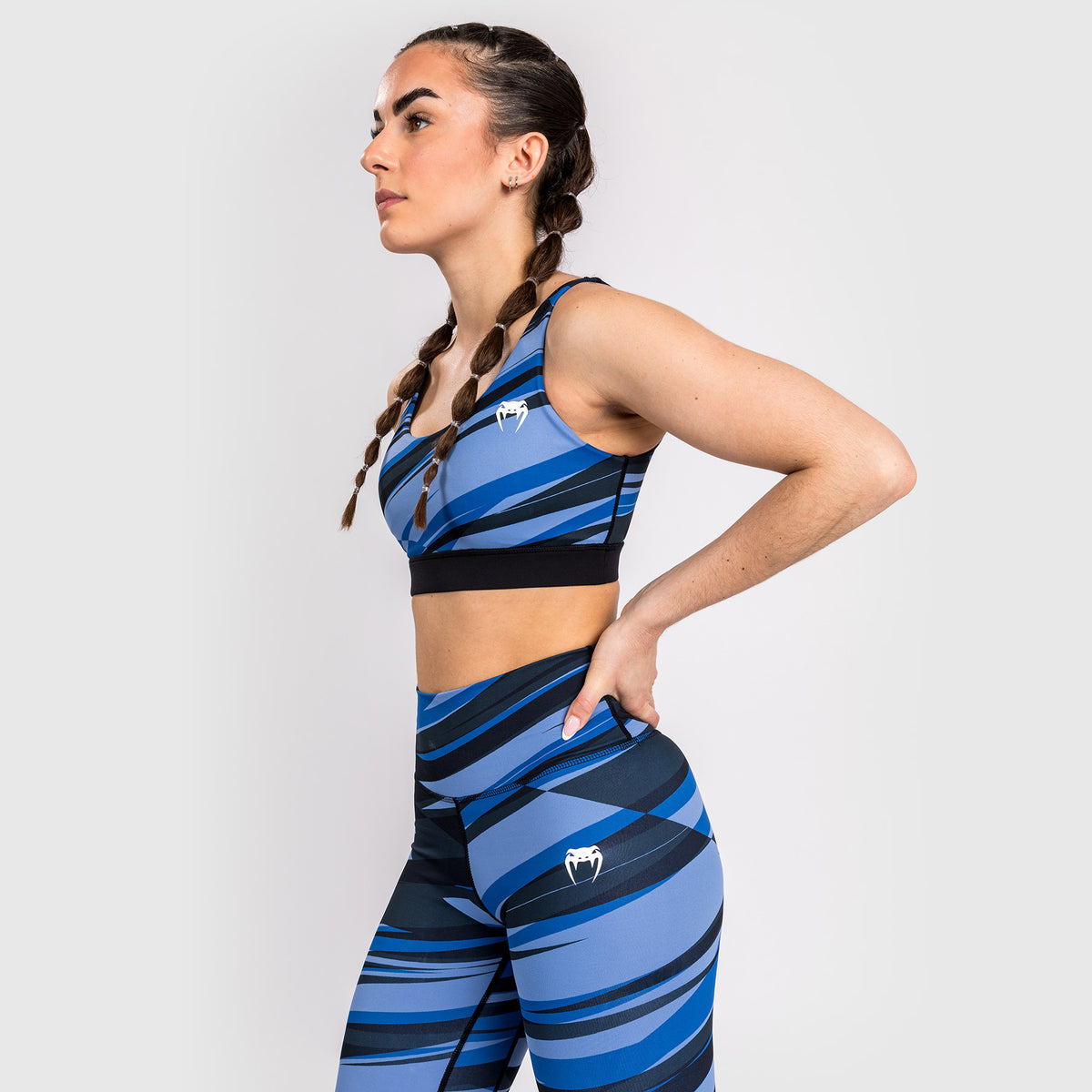 Brassière de Sport pour Femmes Venum Abyss - Bleu Foncé - product-type_Brassières de sport