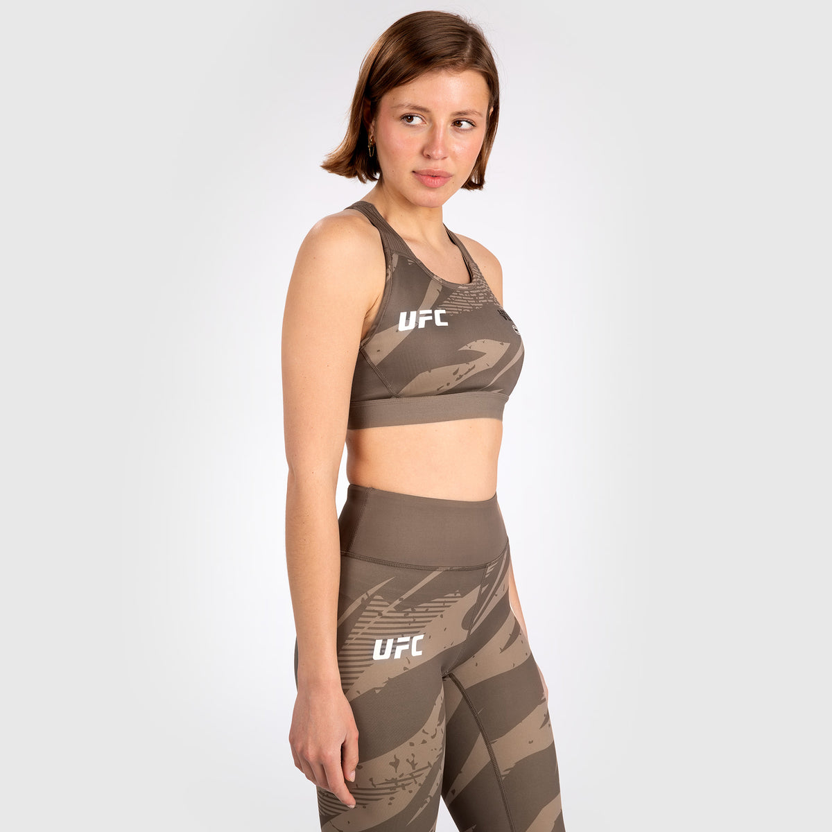 Brassière Femme UFC Adrenaline by Venum Fight Week – Desert Camo - product-type_Brassières de sport