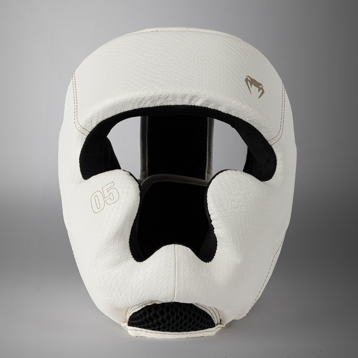 Casque de Protection Venum Impact Evo Scales – Ivoire - product-type_Casques de boxe