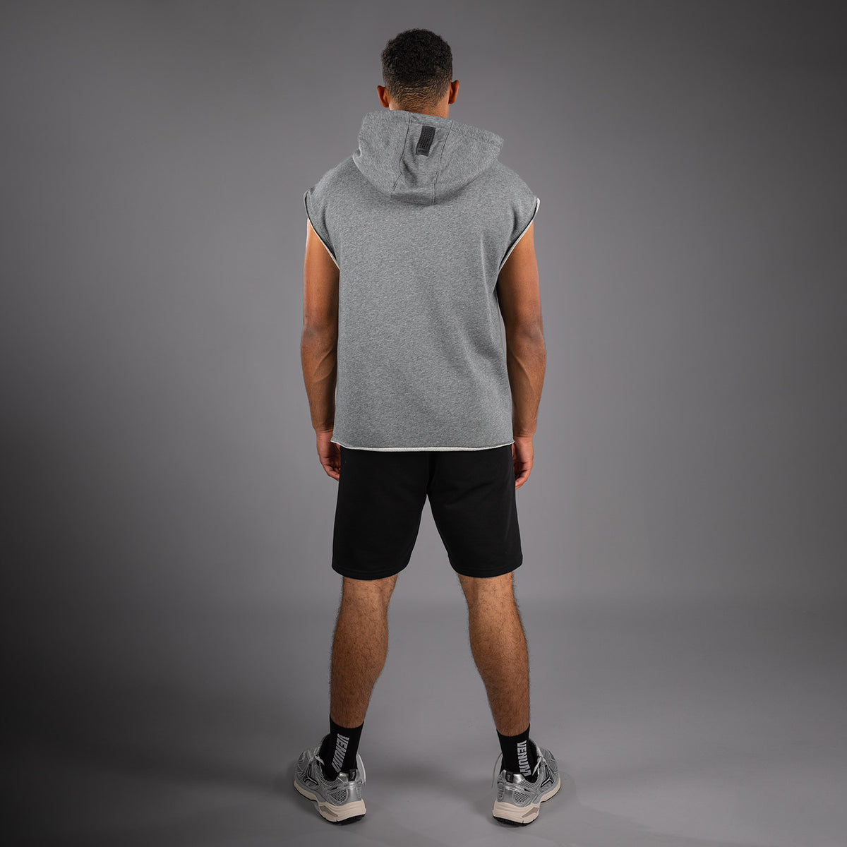 Sweat à Capuche Sans Manches Venum Boxing VT – Gris Chiné - product-type_Sweatshirts