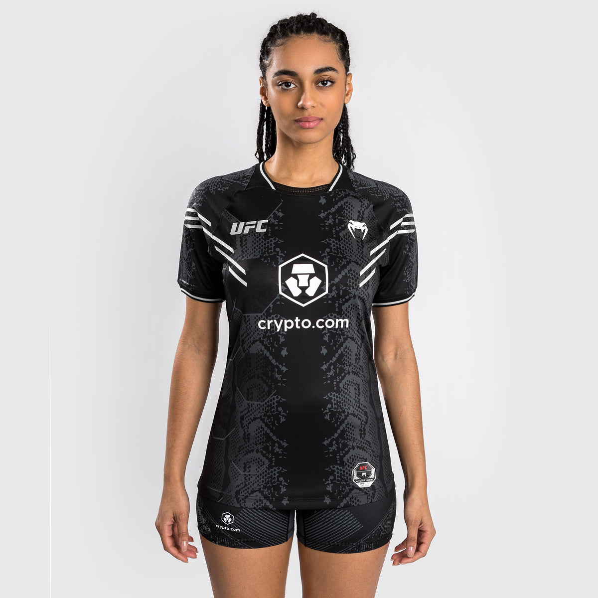 T-shirt Technique pour Femmes UFC Adrenaline by Venum Authentic Fight Night - Noir - product-type_T-Shirts Dry Tech