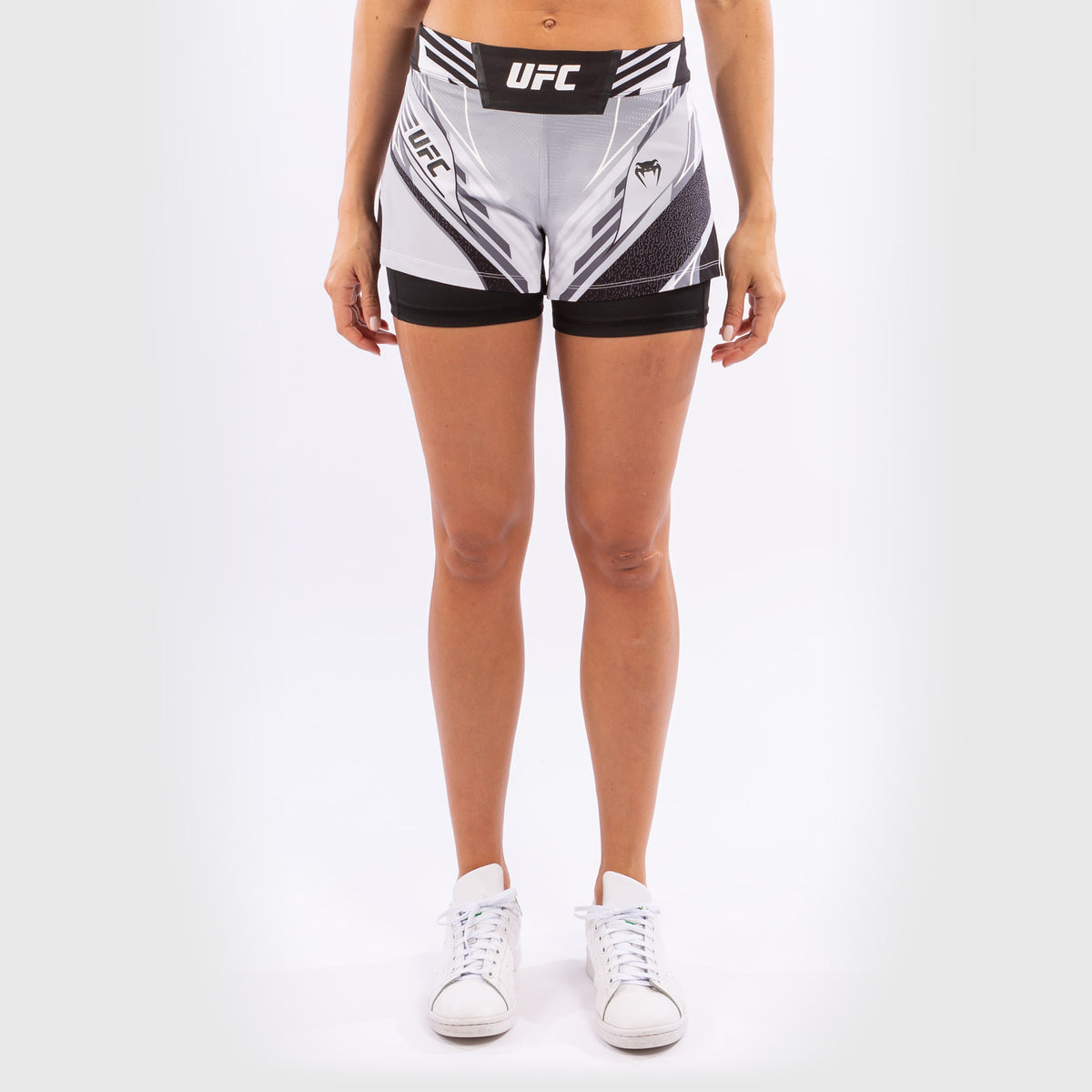 Fightshort Femme UFC Venum Authentic Fight Night - Coupe Courte - Blanc - product-type_Jupes-Shorts