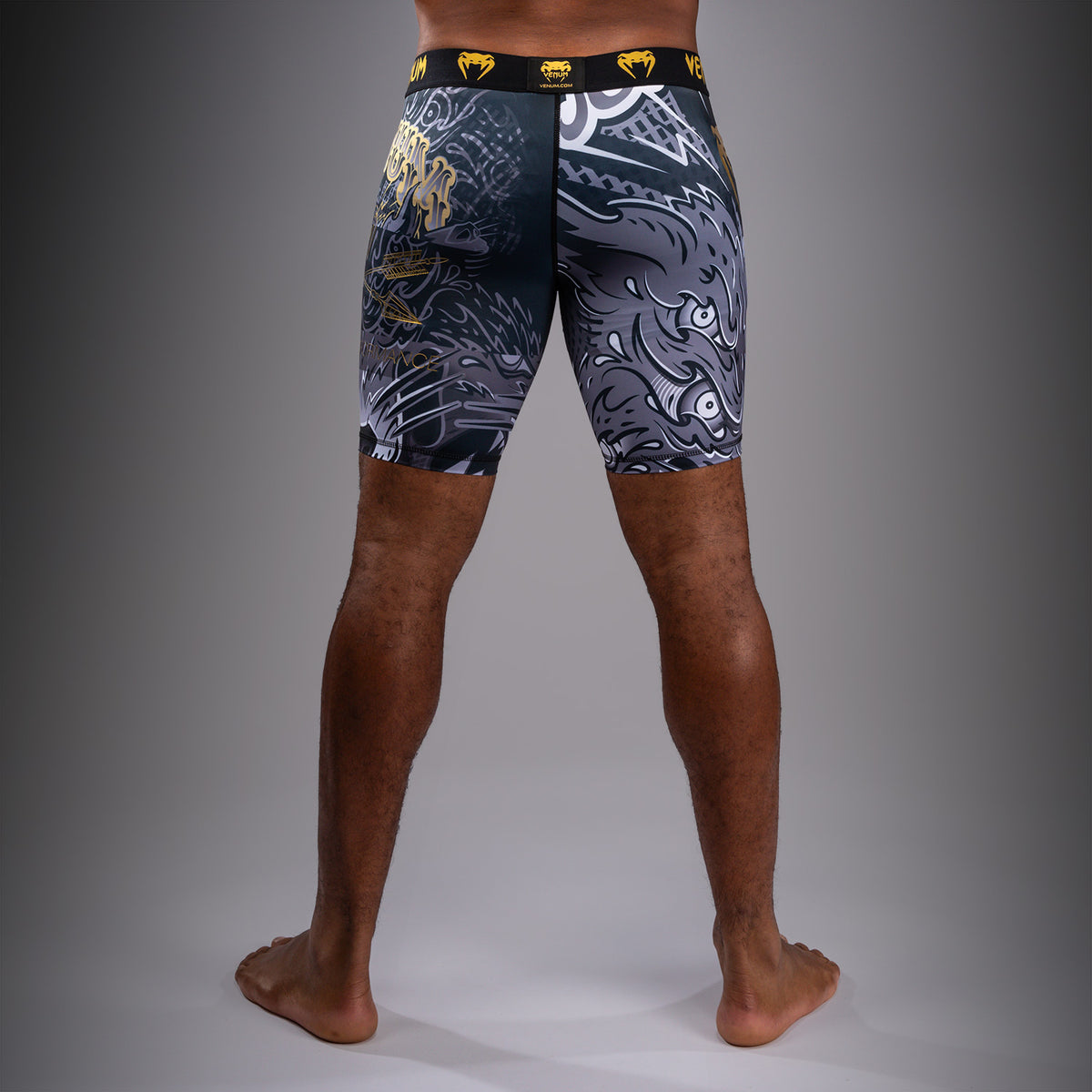 Short de Compression Venum Wolf Atak – Noir/Gris - product-type_Shorts de compression
