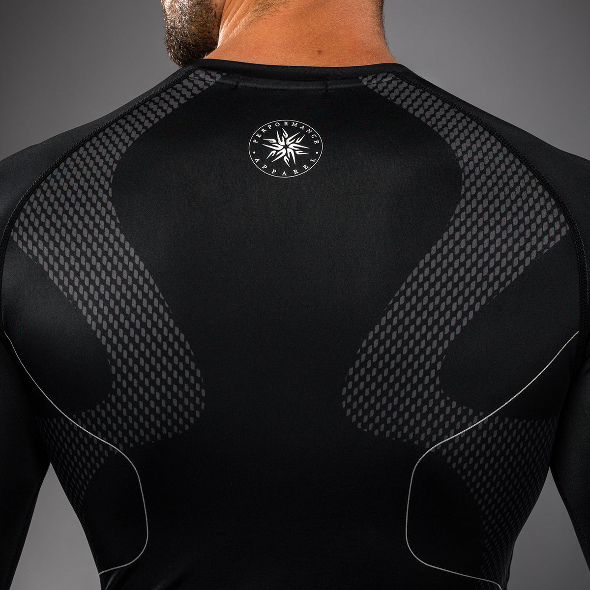 Rashguard Manches Longues Venum Nexus – Noir/Argent - product-type_T-Shirts de Compression