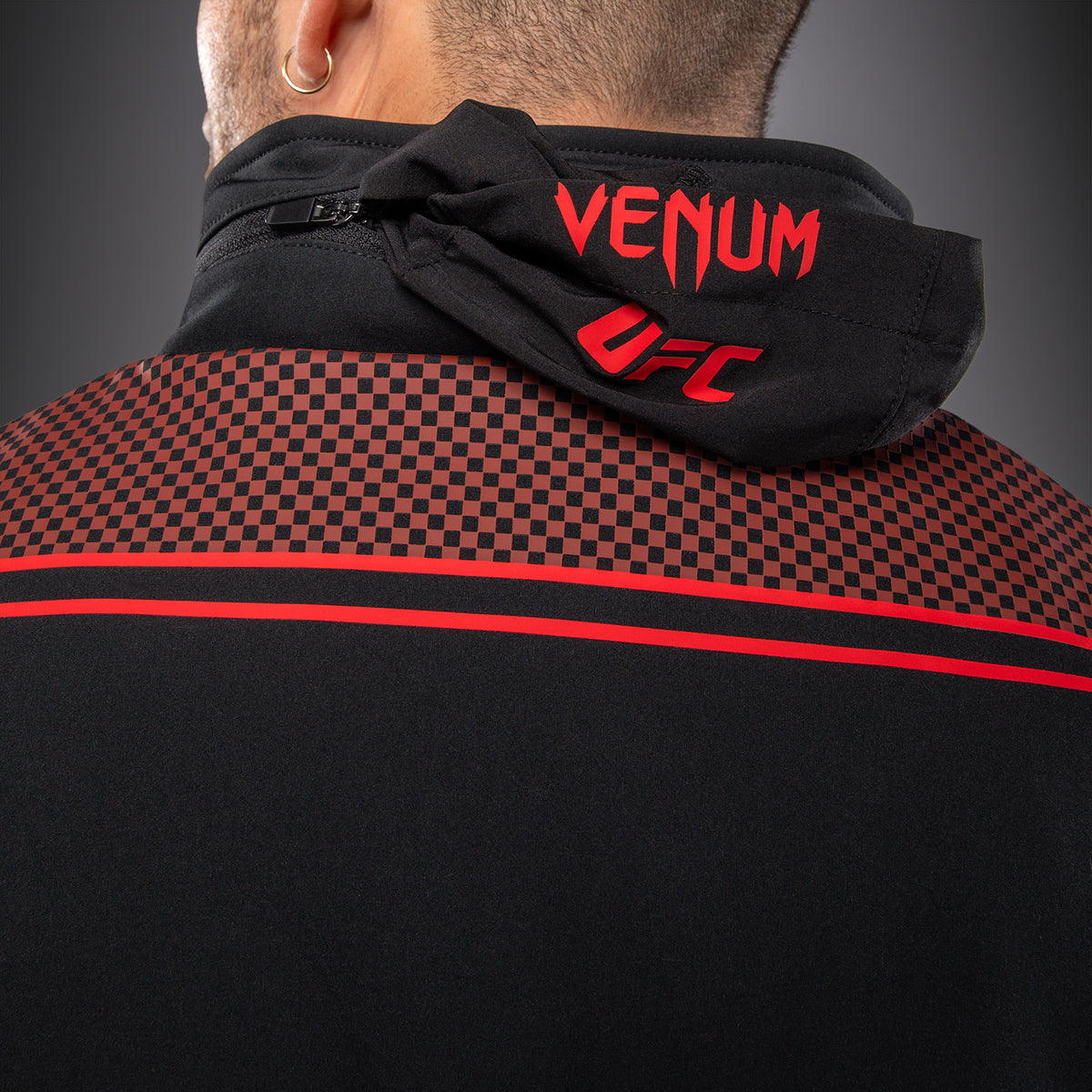 Sweat à Capuche Zippé pour Homme Venum UFC Unity by Venum Authentic Fight Week - Noir - product-type_Vestes