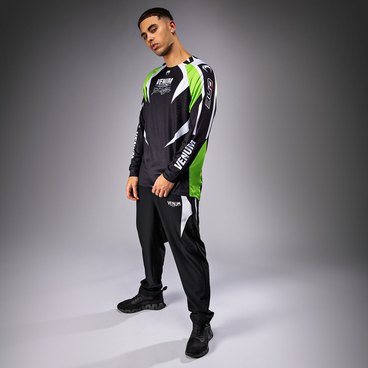 T-Shirt Dry-Tech Venum x Bud Racing - Noir/Blanc/Citron Vert - product-type_T-Shirts Dry Tech