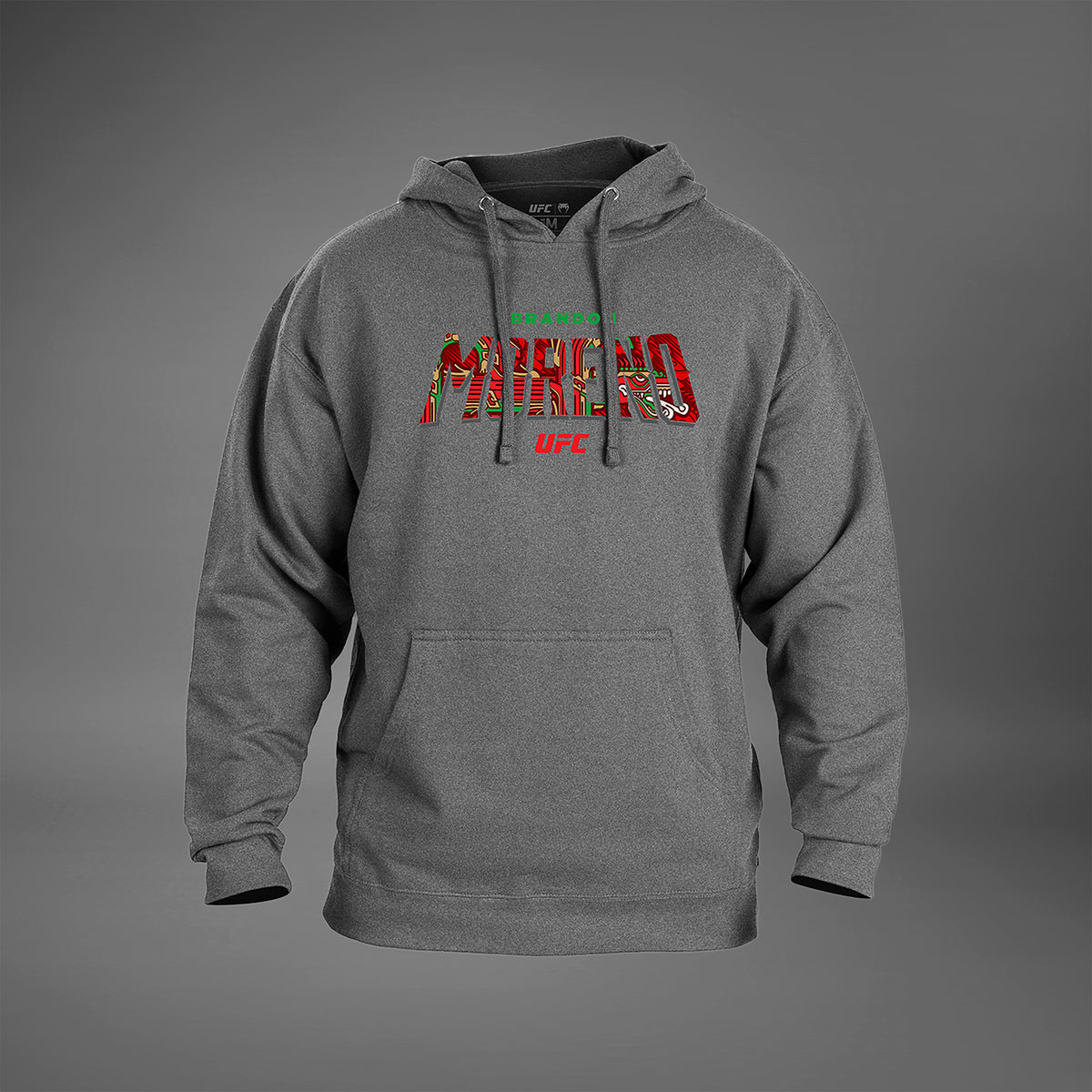 Sweatshirt à capuche pour Hommes UFC Unrivaled by Venum Brandon Moreno - Heather Grey - product-type_Sweatshirts