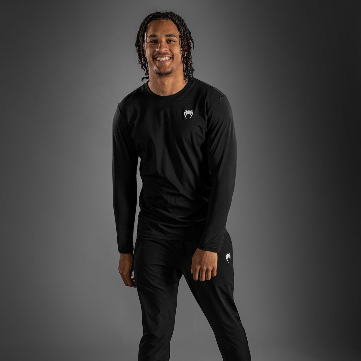 T-shirt à manches Longues Venum Lineup - Noir/Blanc - product-type_T-Shirts