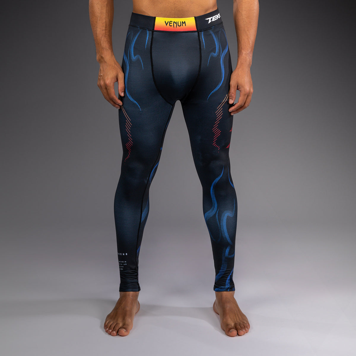 Pantalon de Compression Yoshimitsu Venum x TEKKEN 8 - Noir/Orange - product-type_Pantalons de Compression