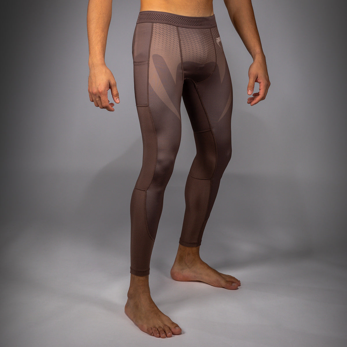 Pantalon de Compression Venum No Gi - Marron Chocolat - product-type_Pantalons de Compression