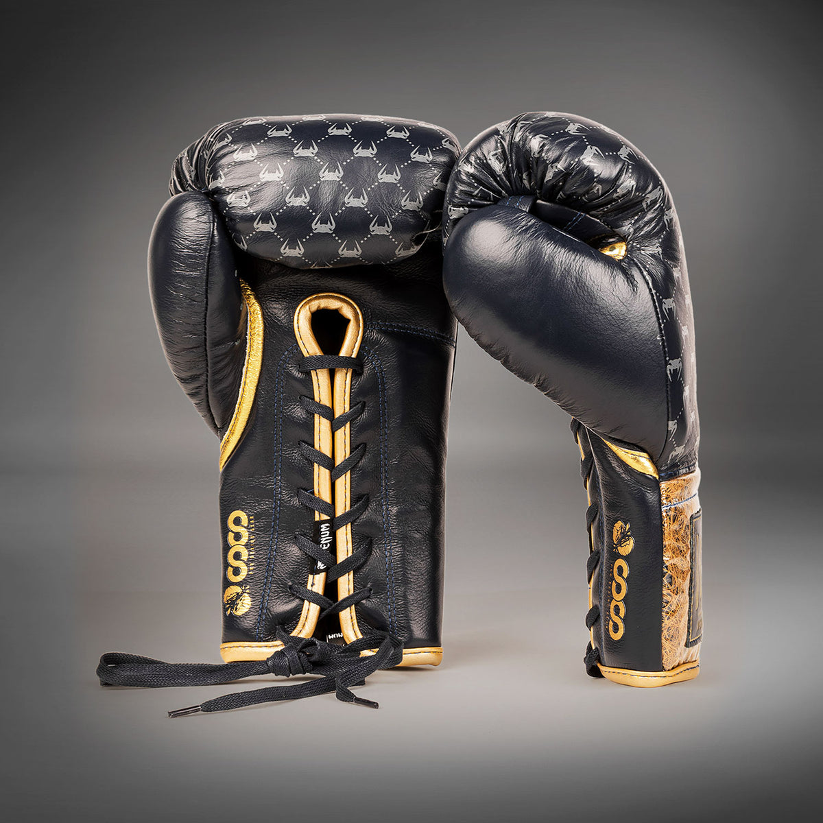 Gants de Boxe Pro avec Lacets Venum Coco Monogram - Bleu Ardoise - product-type_Gants de boxe