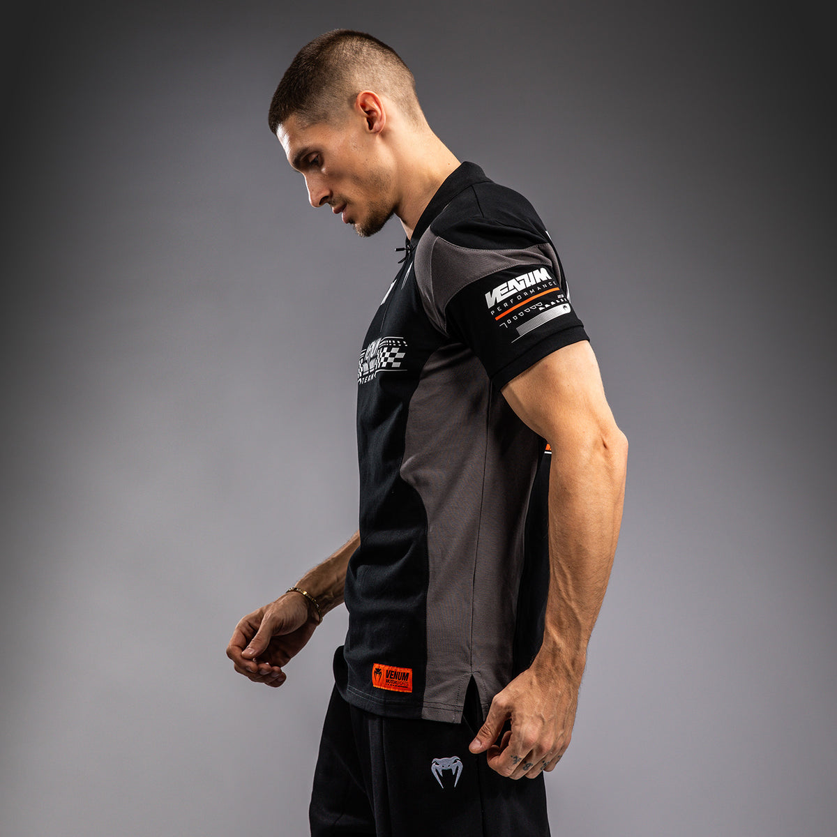 Polo en Coton Venum Motorsports - Noir Profond - product-type_Polos