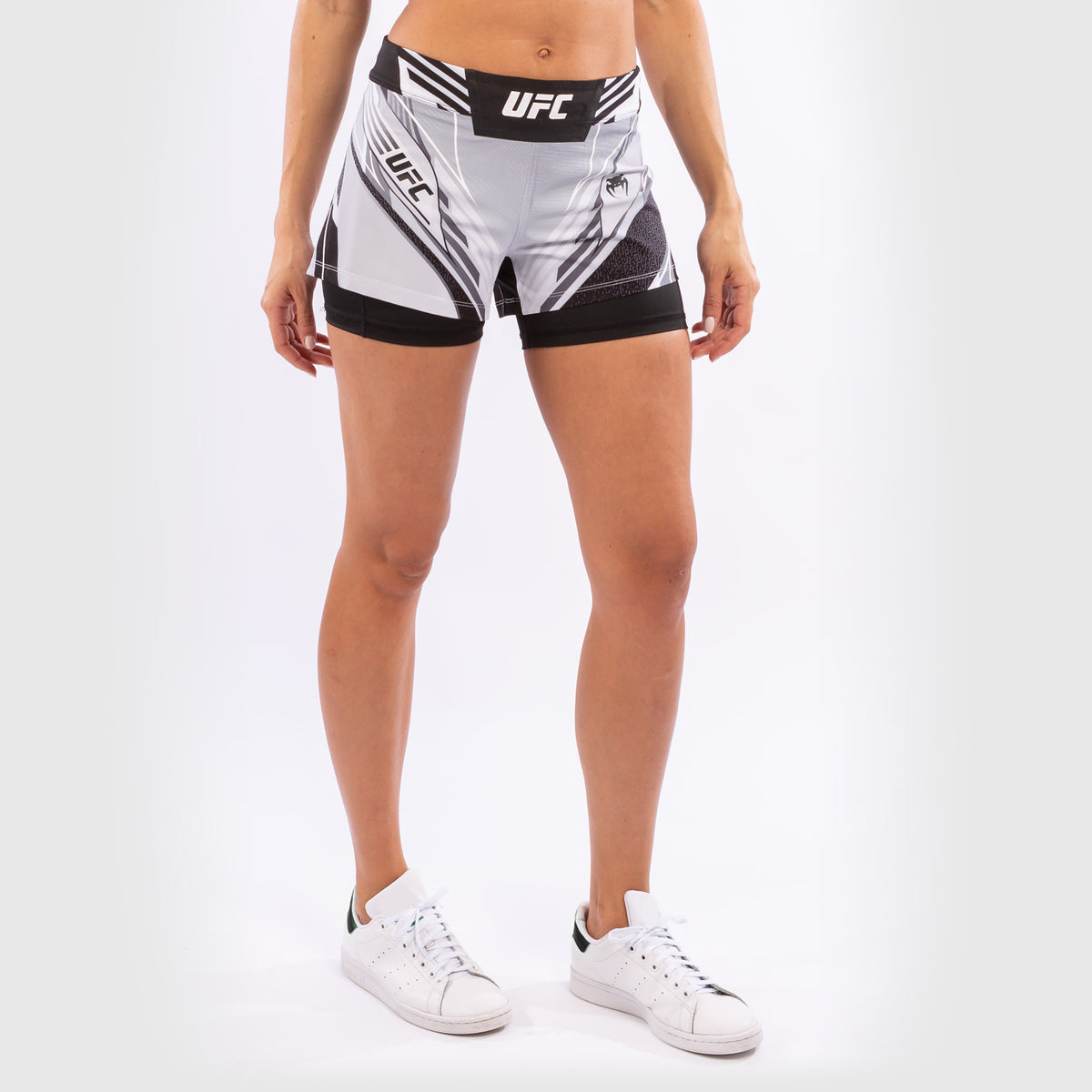 Fightshort Femme UFC Venum Authentic Fight Night - Coupe Courte - Blanc - product-type_Jupes-Shorts