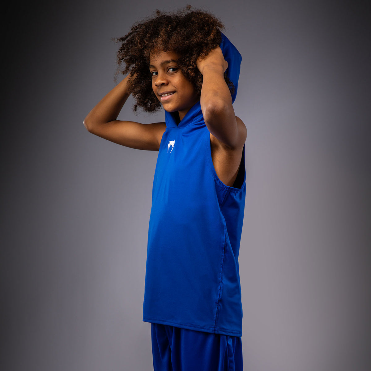 Sweat à capuche sans manches Dry Tech pour Enfants Venum Elite - Bleu Royal - product-type_Sweatshirts
